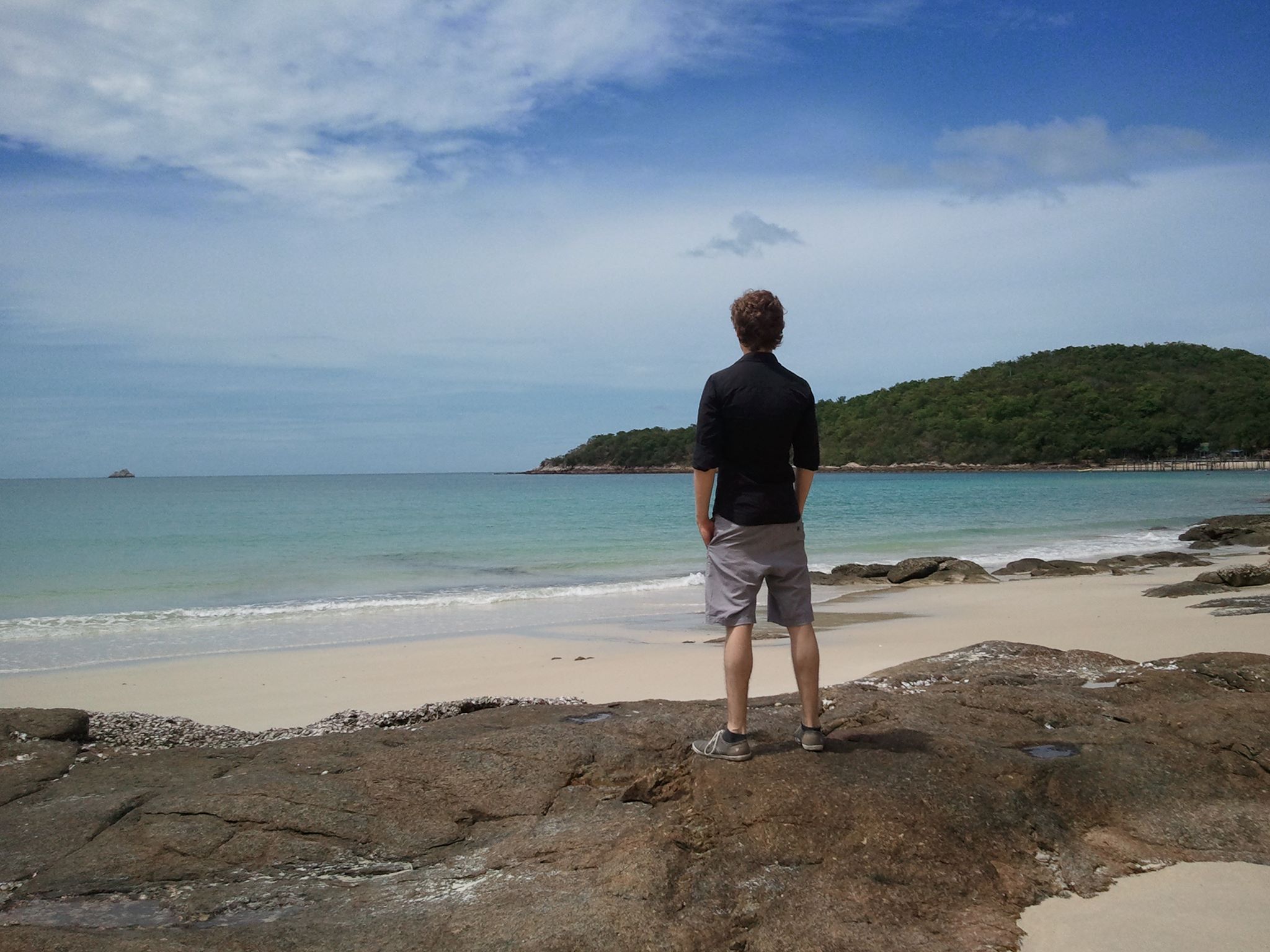 Sebastian Soul at the beach