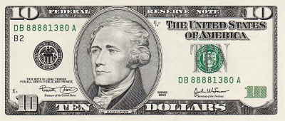 10 dollars